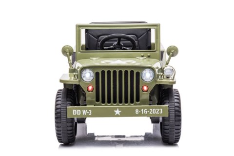 Auto Na Akumulator JH-103 Oliwkowa Zieleń 4x4 Auto Na Akumulator JH-103 Oliwkowa Zieleń 4x4