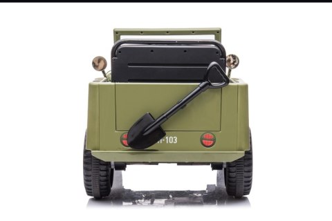 Auto Na Akumulator JH-103 Oliwkowa Zieleń 4x4 Auto Na Akumulator JH-103 Oliwkowa Zieleń 4x4