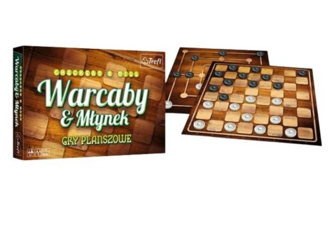 GRA - Warcaby-Młynek de Luxe 01681 GRA - Warcaby-Młynek de Luxe 01681