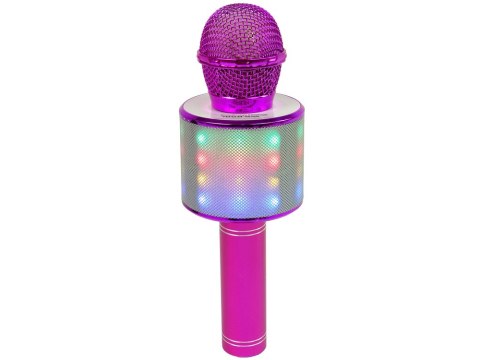 Mikrofon Bezprzewodowy USB Głośnik Nagrywanie Karaoke Model WS-858 Różowy Mikrofon Bezprzewodowy USB Głośnik Nagrywanie Karaoke Model WS-858 Różowy