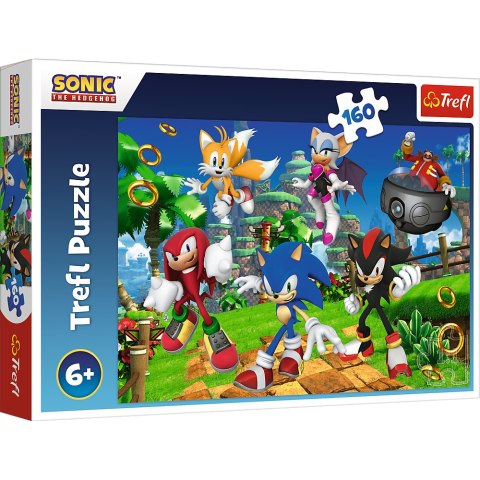 Puzzle - 160 - Sonic i przyjaciele Trefl 15421 Puzzle - 160 - Sonic i przyjaciele Trefl 15421