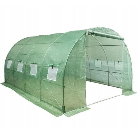 Tunel Foliowy Ogrodowy Szklarnia 4,5x2x2m Folia 9m² UV-4 Premium Tunel Foliowy Ogrodowy Szklarnia 4,5x2x2m Folia 9m² UV-4 Premium