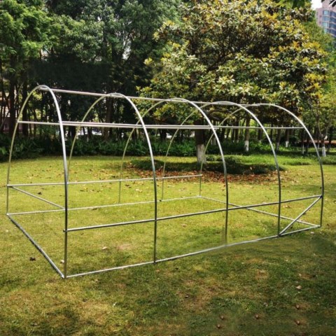 Tunel Foliowy Ogrodowy Szklarnia 4,5x2x2m Folia 9m² UV-4 Premium Tunel Foliowy Ogrodowy Szklarnia 4,5x2x2m Folia 9m² UV-4 Premium