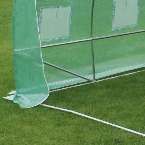Tunel Foliowy Ogrodowy Szklarnia 4,5x2x2m Folia 9m² UV-4 Premium Tunel Foliowy Ogrodowy Szklarnia 4,5x2x2m Folia 9m² UV-4 Premium