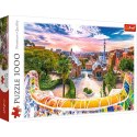 Puzzle - "1000" - Zachód słońca nad Barceloną, Hiszpania Trefl 10711 Puzzle - "1000" - Zachód słońca nad Barceloną, Hiszpania Trefl 10711