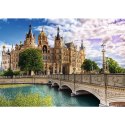 Puzzle - "1000" - Zamek na wyspie Trefl 10669