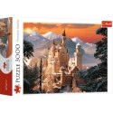 Puzzle - "3000" - Zimowy Zamek Neuschwanstein Trefl 33025
