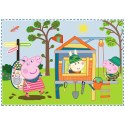 Puzzle - "4w1" - Wspomnienia z wakacji / Peppa Pig Trefl 34359 Puzzle - "4w1" - Wspomnienia z wakacji / Peppa Pig Trefl 34359