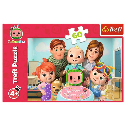 Puzzle 60 el. Cocomelon, Wspaniały dzień Trefl 17391 Puzzle 60 el. Cocomelon, Wspaniały dzień Trefl 17391