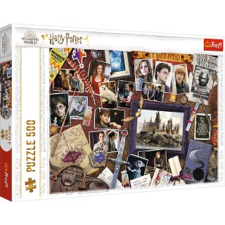 Puzzle Harry Potter 500 el. Pamiątki z Hogwartu Trefl 37400
