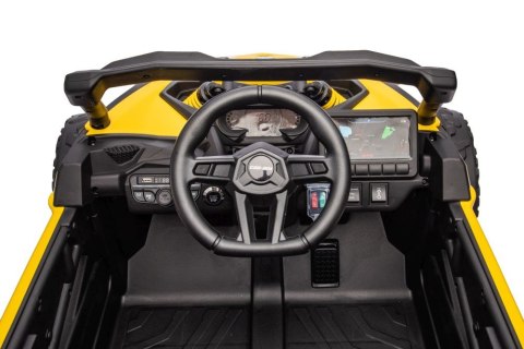 Auto Na Akumulator Buggy Can-am DK-CA003 Żółty Auto Na Akumulator Buggy Can-am DK-CA003 Żółty