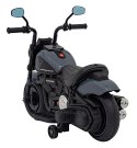 Motorek Chopper FASTER na akumulator dla dzieci Szary + Radio FM + Panel audio + LED