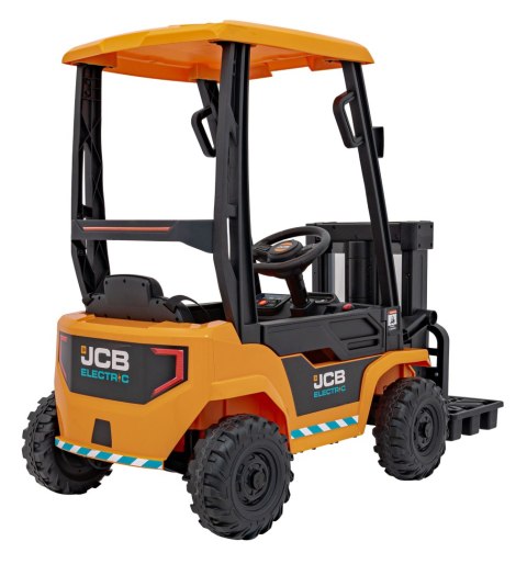 Pojazd Wózek Widłowy JCB Żółty