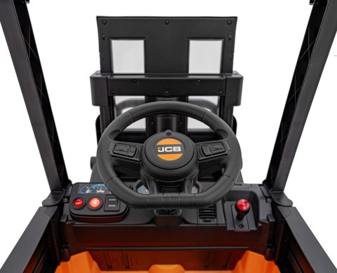 Pojazd Wózek Widłowy JCB Żółty