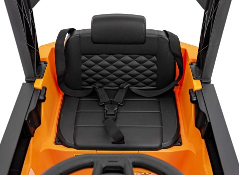 Pojazd Wózek Widłowy JCB Żółty