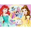 Puzzle - 100 Glitter - Wspomnienia Belli i Arielki / Disney Princess Trefl 14819