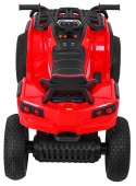 Quad ATV Air na akumulator dla dzieci Czerwony+ Koła pompowane + Radio MP3 + Wolny Start