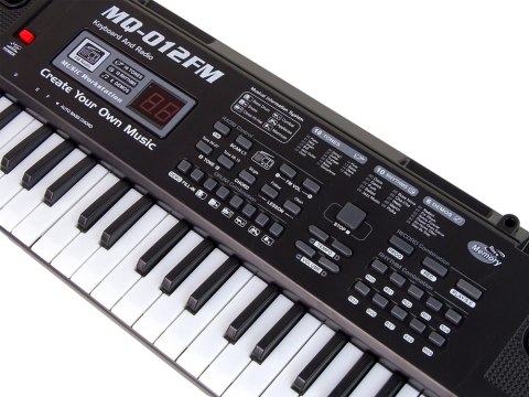 Keyboard MQ-012FM Mikrofon Radio 61 Klawiszy Keyboard MQ-012FM Mikrofon Radio 61 Klawiszy