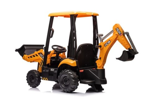 Koparka Na Akumulator JCB Z Łyżką Żółta Koparka Na Akumulator JCB Z Łyżką Żółta