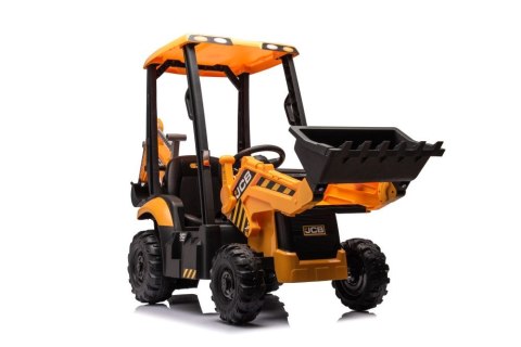 Koparka Na Akumulator JCB Z Łyżką Żółta Koparka Na Akumulator JCB Z Łyżką Żółta