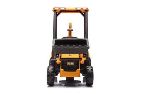 Koparka Na Akumulator JCB Z Łyżką Żółta Koparka Na Akumulator JCB Z Łyżką Żółta