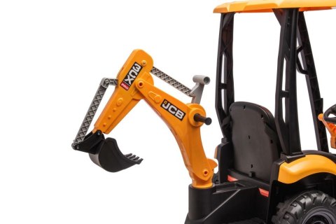 Koparka Na Akumulator JCB Z Łyżką Żółta Koparka Na Akumulator JCB Z Łyżką Żółta