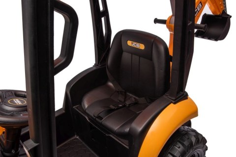 Koparka Na Akumulator JCB Z Łyżką Żółta Koparka Na Akumulator JCB Z Łyżką Żółta