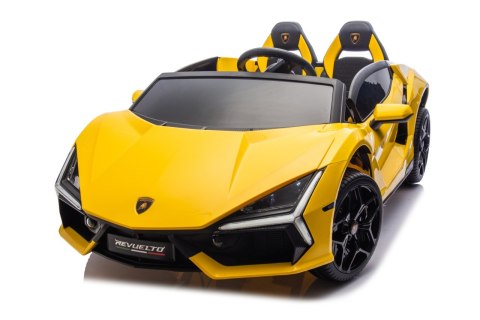 Pojazd Lamborghini Revuelto XL STRONG Żółty