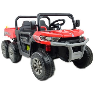 BUGGY 6 KOŁOWY DLA 2 DZIECI, ELEKTRYCZNA WYWROTKA, MIĘKKIE KOŁA, MIĘKKIE SIEDZENIE, 400 WAT/XMX623B