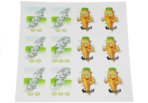 Gra Rodzinna Króliki Funny Bunny Wyścig Po Marchew Karty Gra Rodzinna Króliki Funny Bunny Wyścig Po Marchew Karty