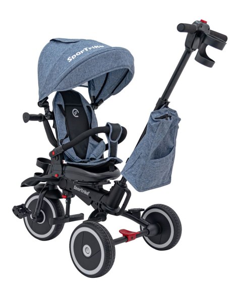 Rowerek Trzykołowy RIDER Niebieski SPORTRIKE