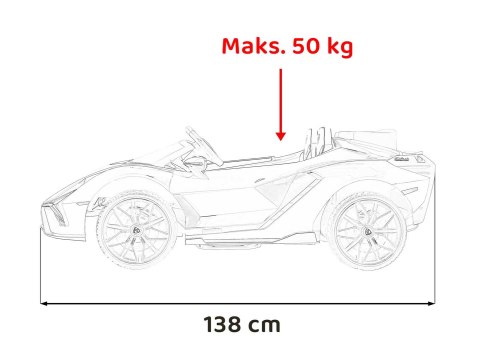 Pojazd Lamborghini SIAN Niebieski