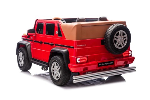Pojazd Mercedes Benz MAYBACH G650 Czerwony