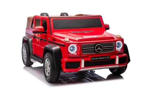 Pojazd Mercedes Benz MAYBACH G650 Czerwony