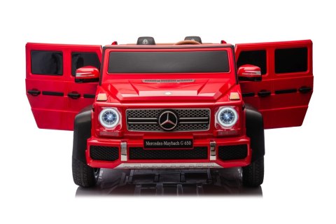 Pojazd Mercedes Benz MAYBACH G650 Czerwony