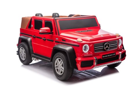 Pojazd Mercedes Benz MAYBACH G650 Czerwony