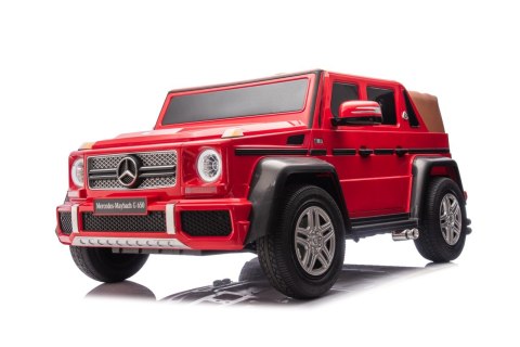 Pojazd Mercedes Benz MAYBACH G650 Czerwony
