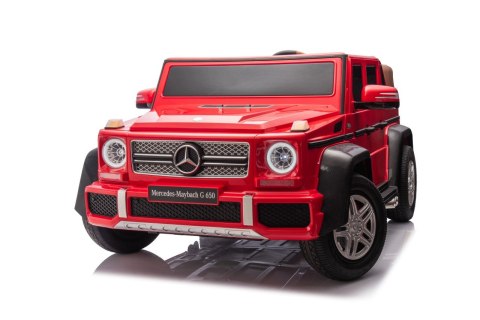 Pojazd Mercedes Benz MAYBACH G650 Czerwony