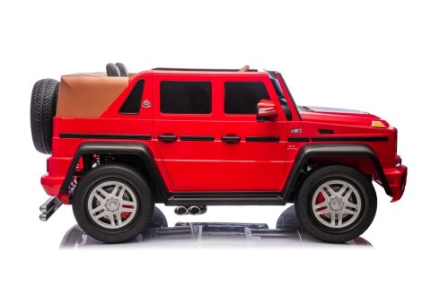 Pojazd Mercedes Benz MAYBACH G650 STRONG Czerwony