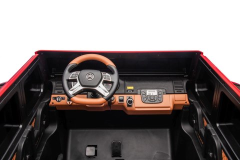 Pojazd Mercedes Benz MAYBACH G650 STRONG Czerwony