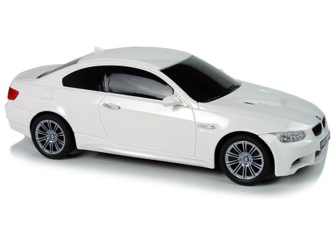 Auto Zdalnie Sterowane BMW M3 Białe 2,4 G Pilot Kierownica 1:18 Dźwięk Światła