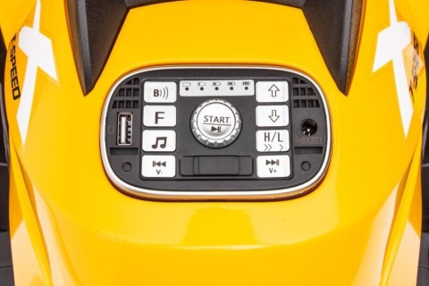 Quad Na Akumulator S615 Żółty 24V Quad Na Akumulator S615 Żółty 24V