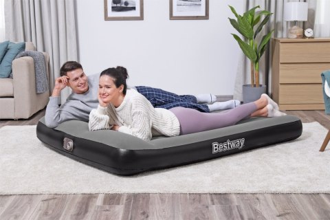 Materac Dmuchany Do Spania Dwuosobowy Z Pompką 191x137x30cm Bestway 67462 Materac Dmuchany Do Spania Dwuosobowy Z Pompką 191x137x30cm Bestway 67462