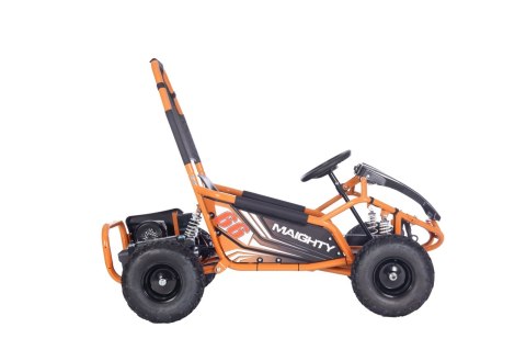 Pojazd Gokart Elektryczny MIGHTY Pomarańczowy