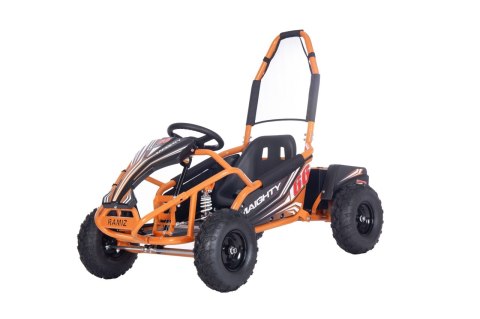Pojazd Gokart Elektryczny MIGHTY Pomarańczowy