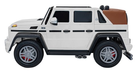 Pojazd Mercedes Benz MAYBACH G650 Biały