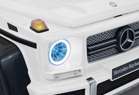 Pojazd Mercedes Benz MAYBACH G650 Biały