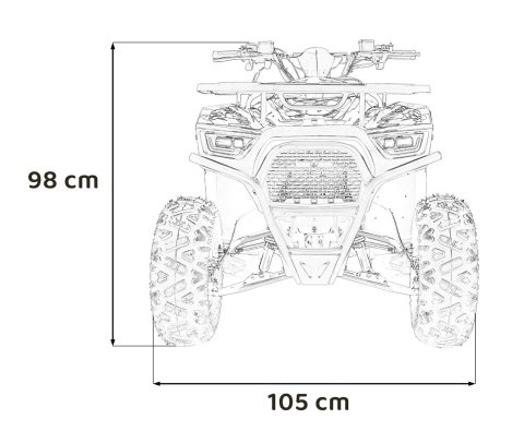 Pojazd Quad Spalinowy 120CC DISCOVERER Zielony