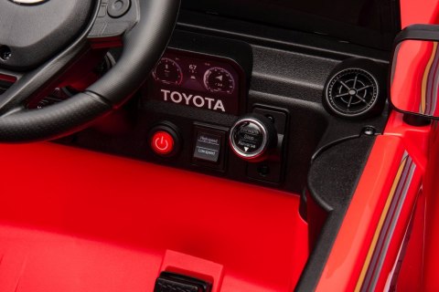 Pojazd Toyota PRADO Czerwony
