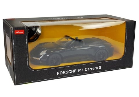 Auto R/C Porsche 911 Carrera S Rastar 1:12 Czarne Auto R/C Porsche 911 Carrera S Rastar 1:12 Czarne
